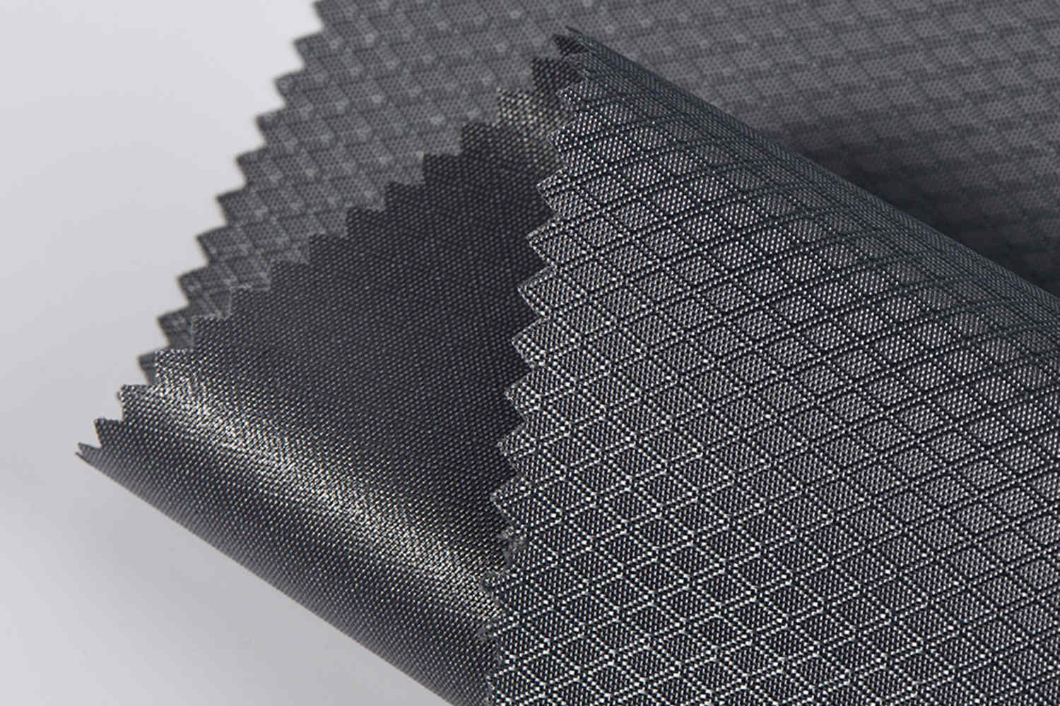 PU 420D Jacquard 더블 라인 다이아몬드 패턴